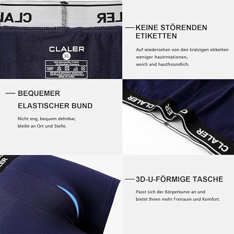 men's boxers blue detail introduction