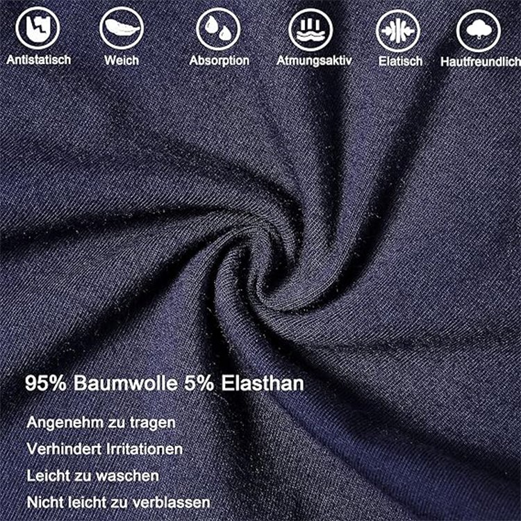 men's boxers blue fabric introduction