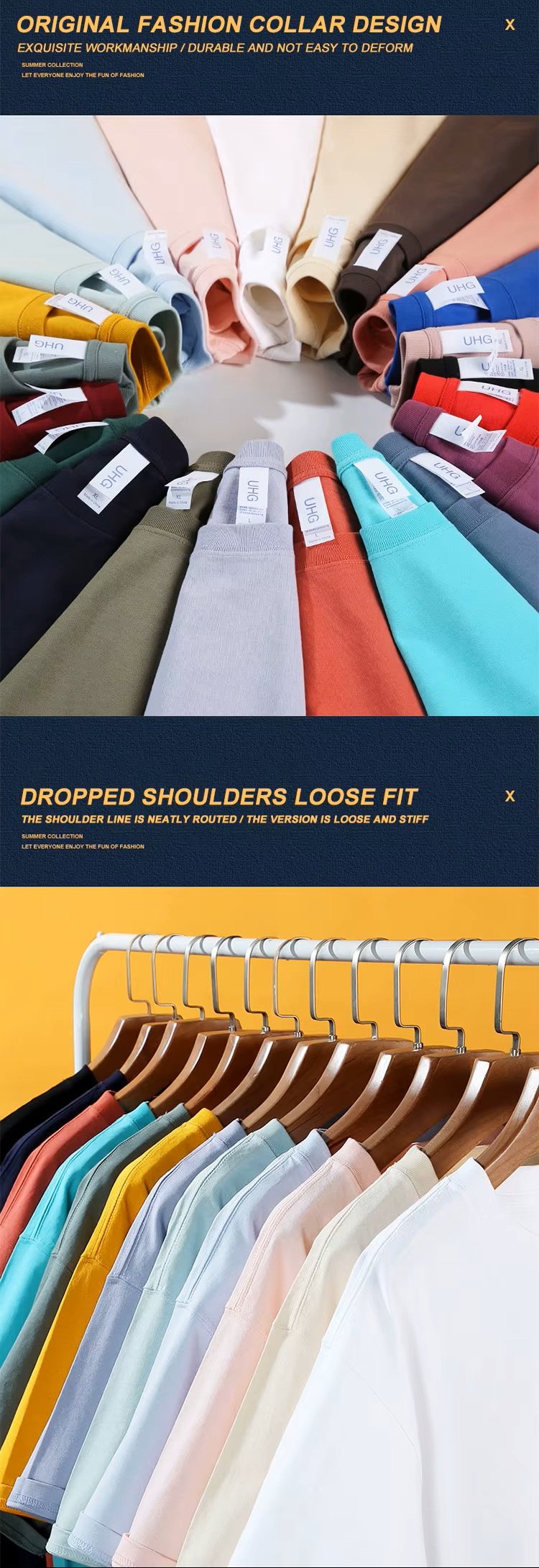 Professional Custom T-Shirt Collar Design