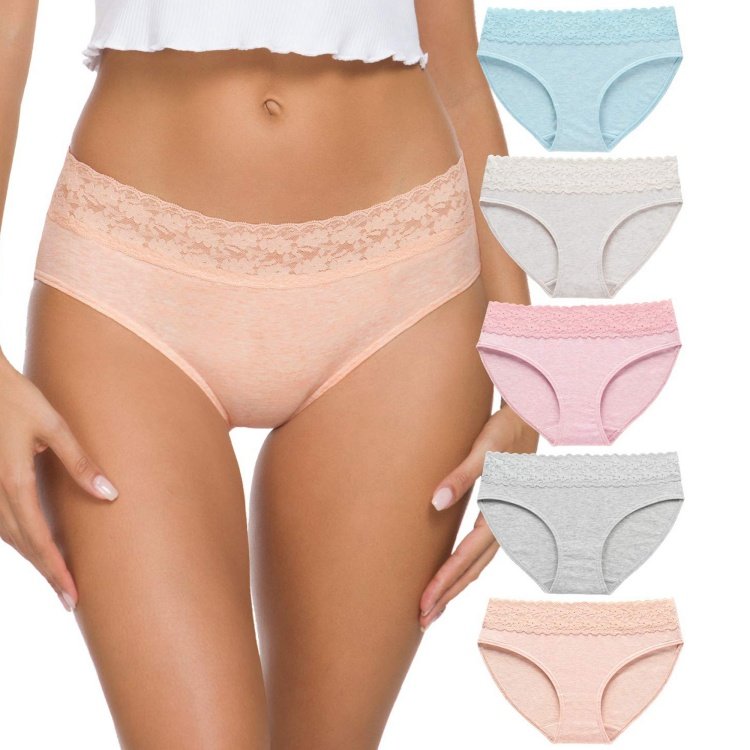 women's panties pink colors combination