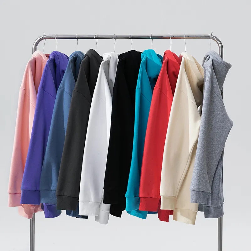 Pullover Hoodies Manufacturer Bulk Custom Hooded Sweatshirts Production (1)