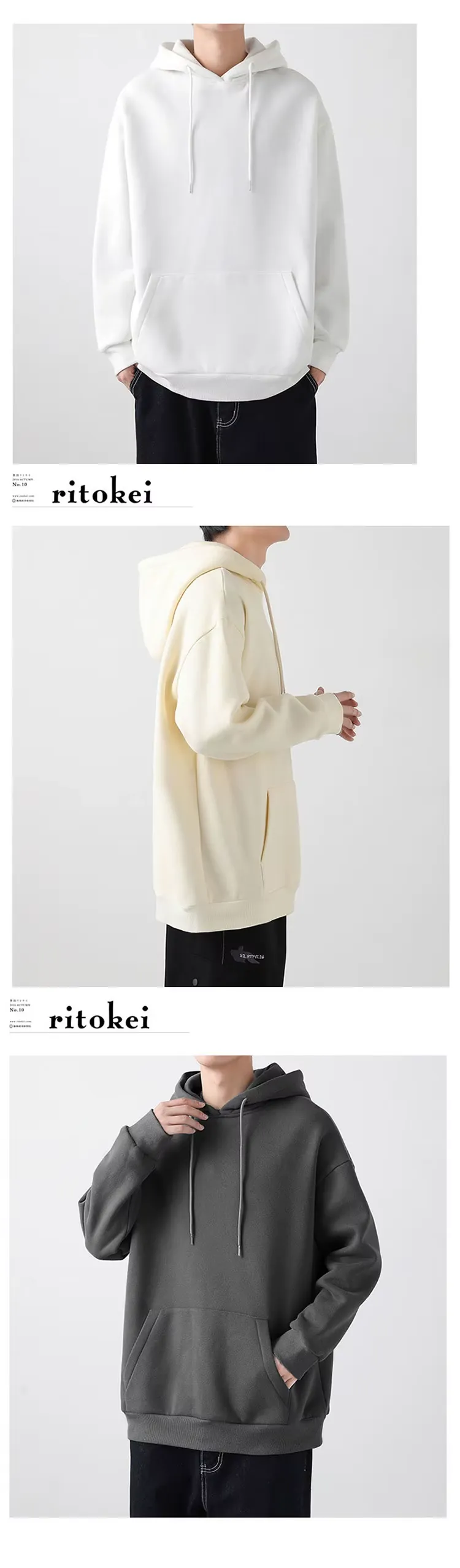 Pullover Hoodies Manufacturer Bulk Custom Hooded Sweatshirts Production (5)