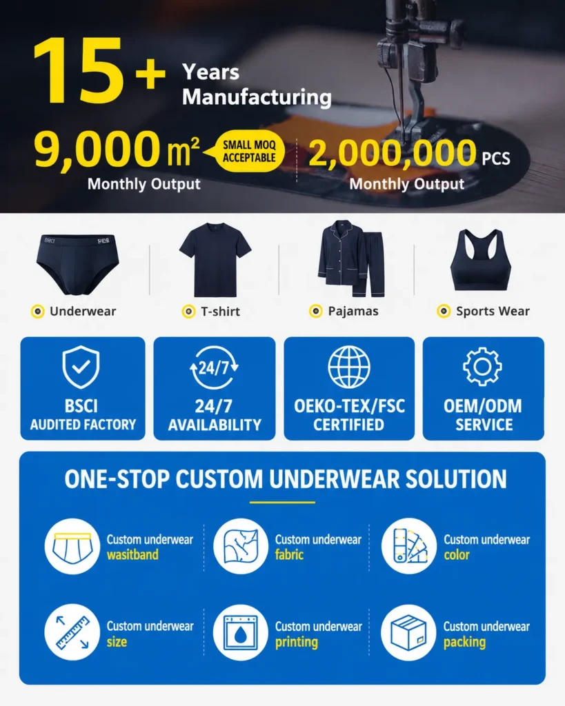 custom apparel manufacturer with private label service