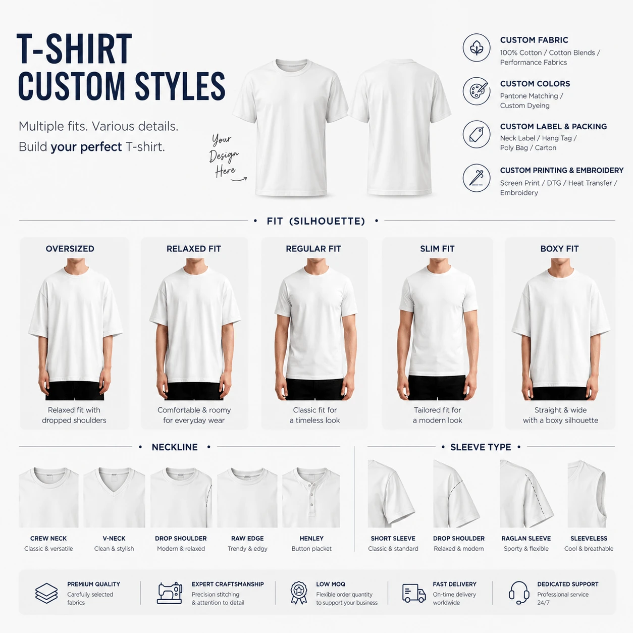 t-shirt cutsom cut style