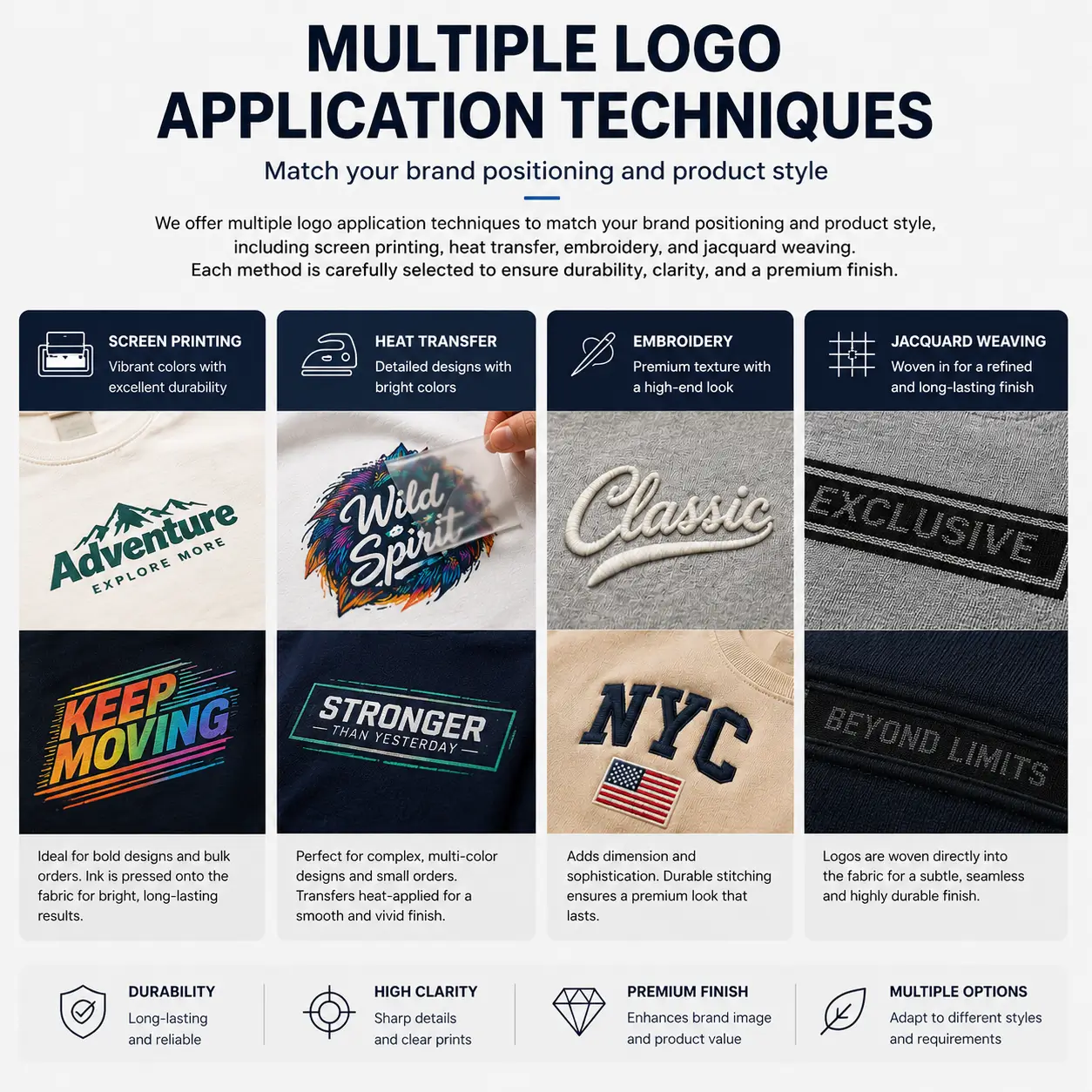 t shirt cutsom logo