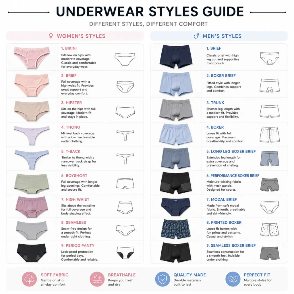 underwear cutsom cut style
