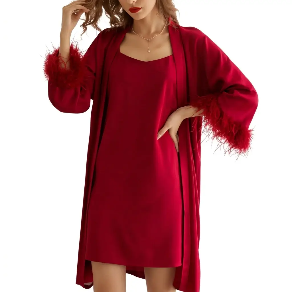 Wholesale-Silk-Satin-Pajamas-Custom-Embroidery-Sleepwear-Manufacturer (9)