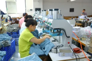 Premium custom underwear manufacturer demonstrating high-end flatlock stitching and sustainable modal fabric specifications.