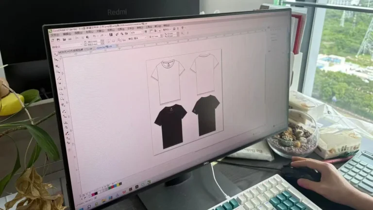 Custom T-shirt design for OEM manufacturing and bulk orders