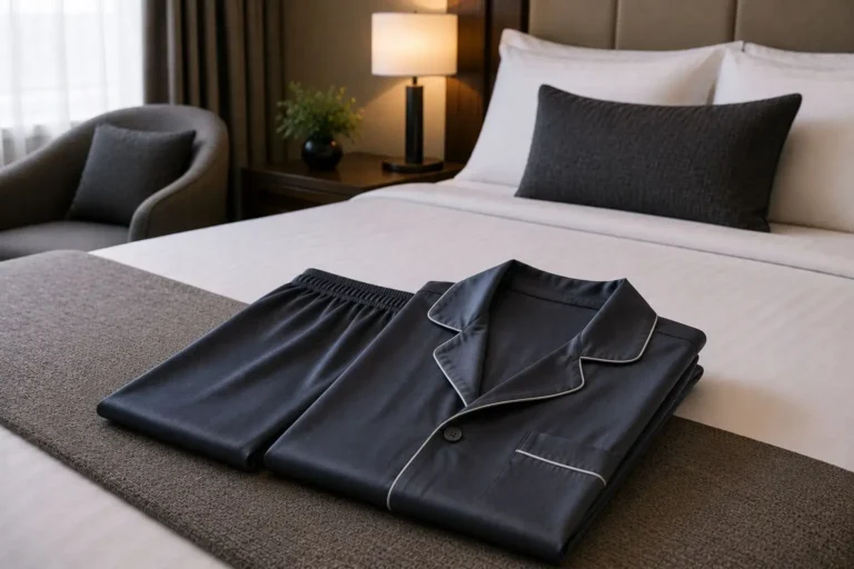 custom pajamas for hotels and resorts