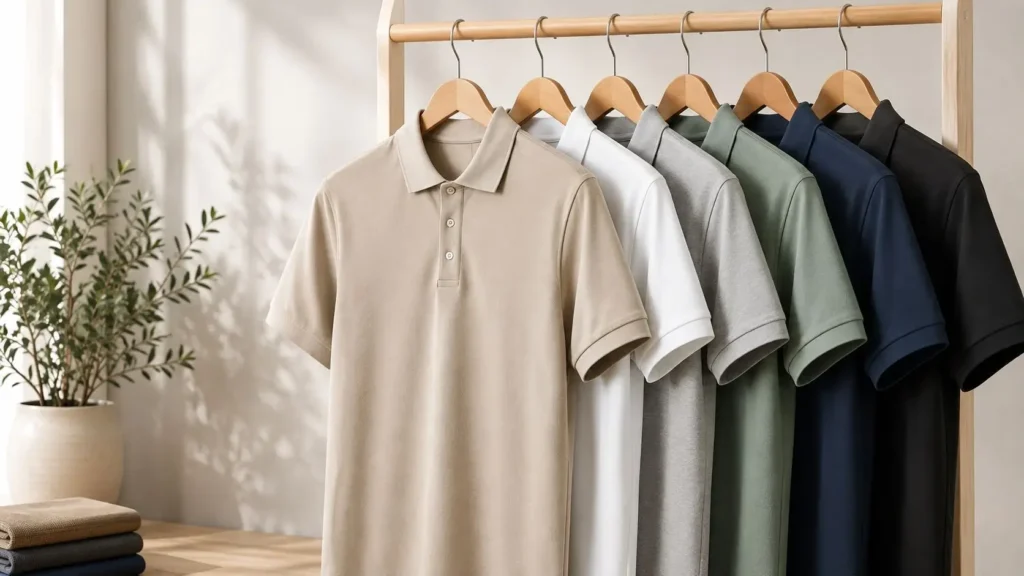 Custom polo shirts for apparel brands