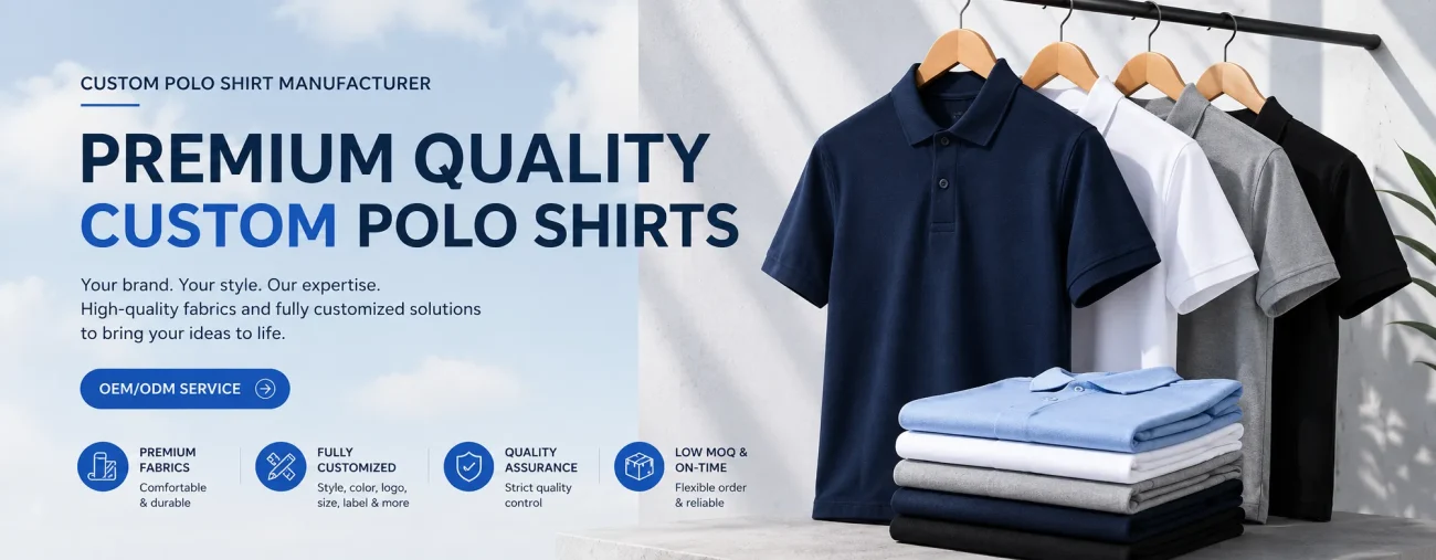 apparel manufacturing polo shirt