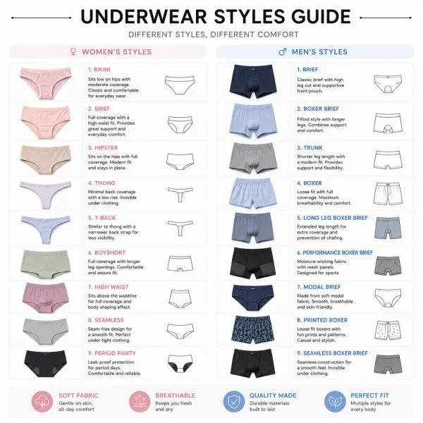 underwear cutsom cut style